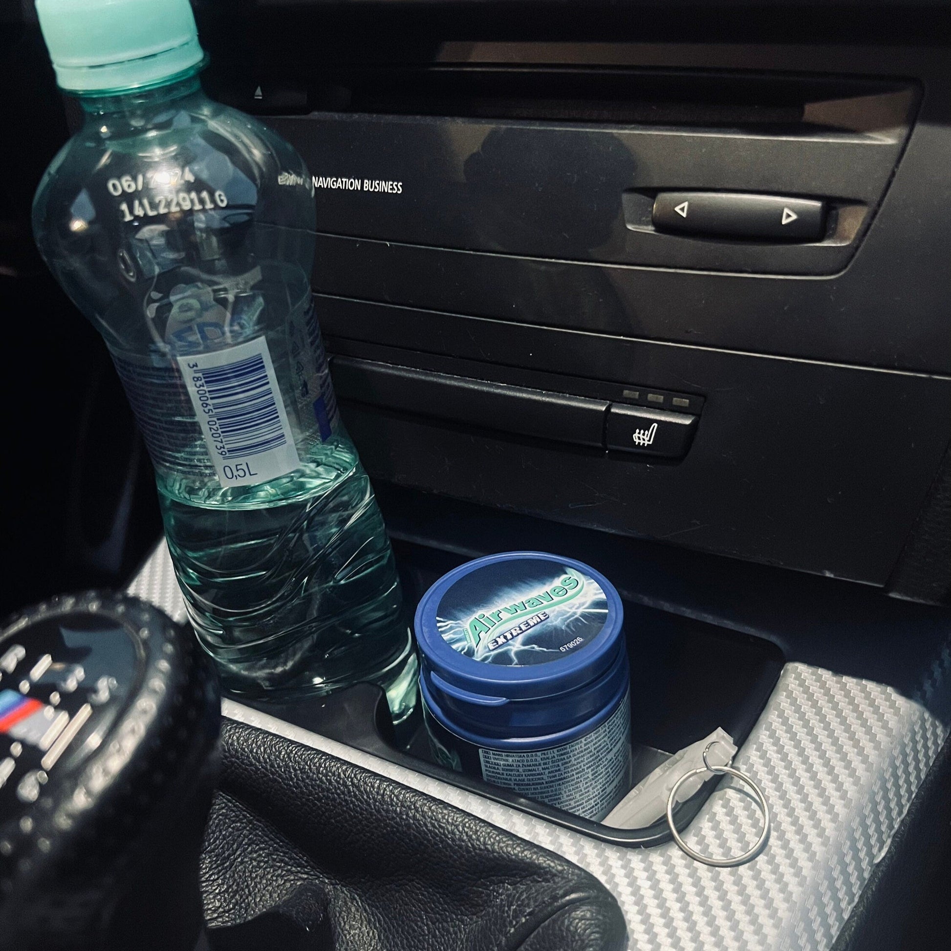 Cup Holder with Integrated Storage Tray for BMW 3 Series (E90–E93) - Exact Designs