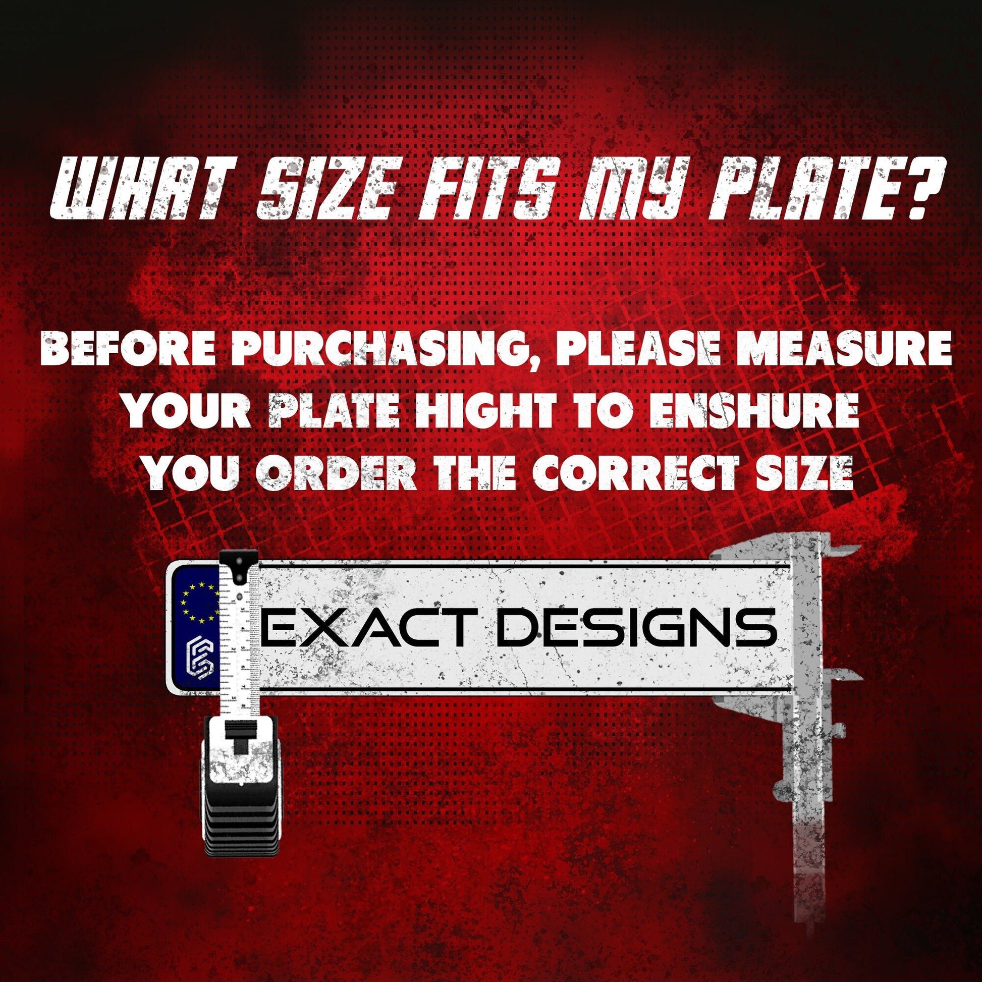 Kennzeichenhalter (EU/US/UK) – SNAP TAG – Slim Edition - Exact Designs