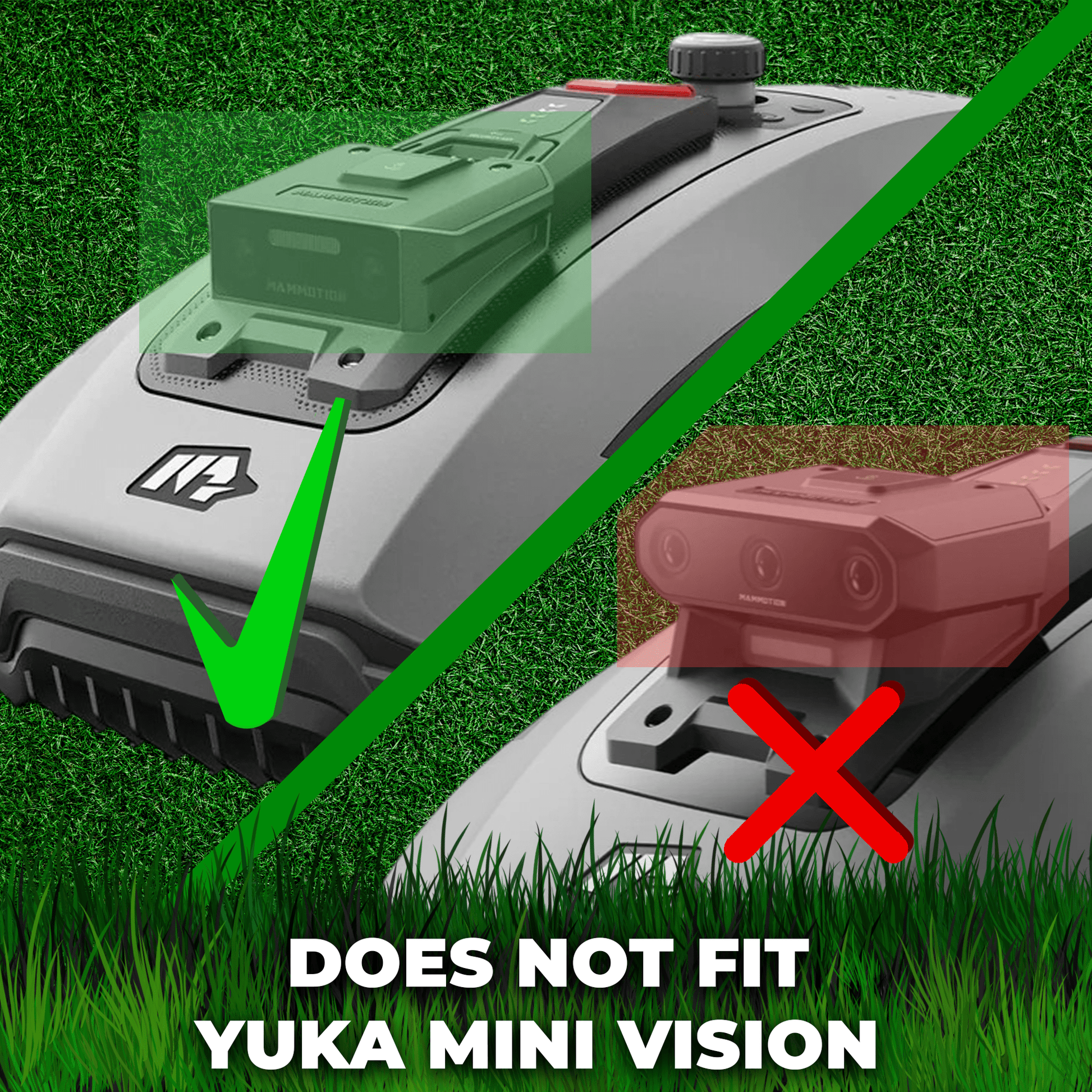 Mammotion Yuka Mini – Kameraschutzabdeckung - Exact Designs